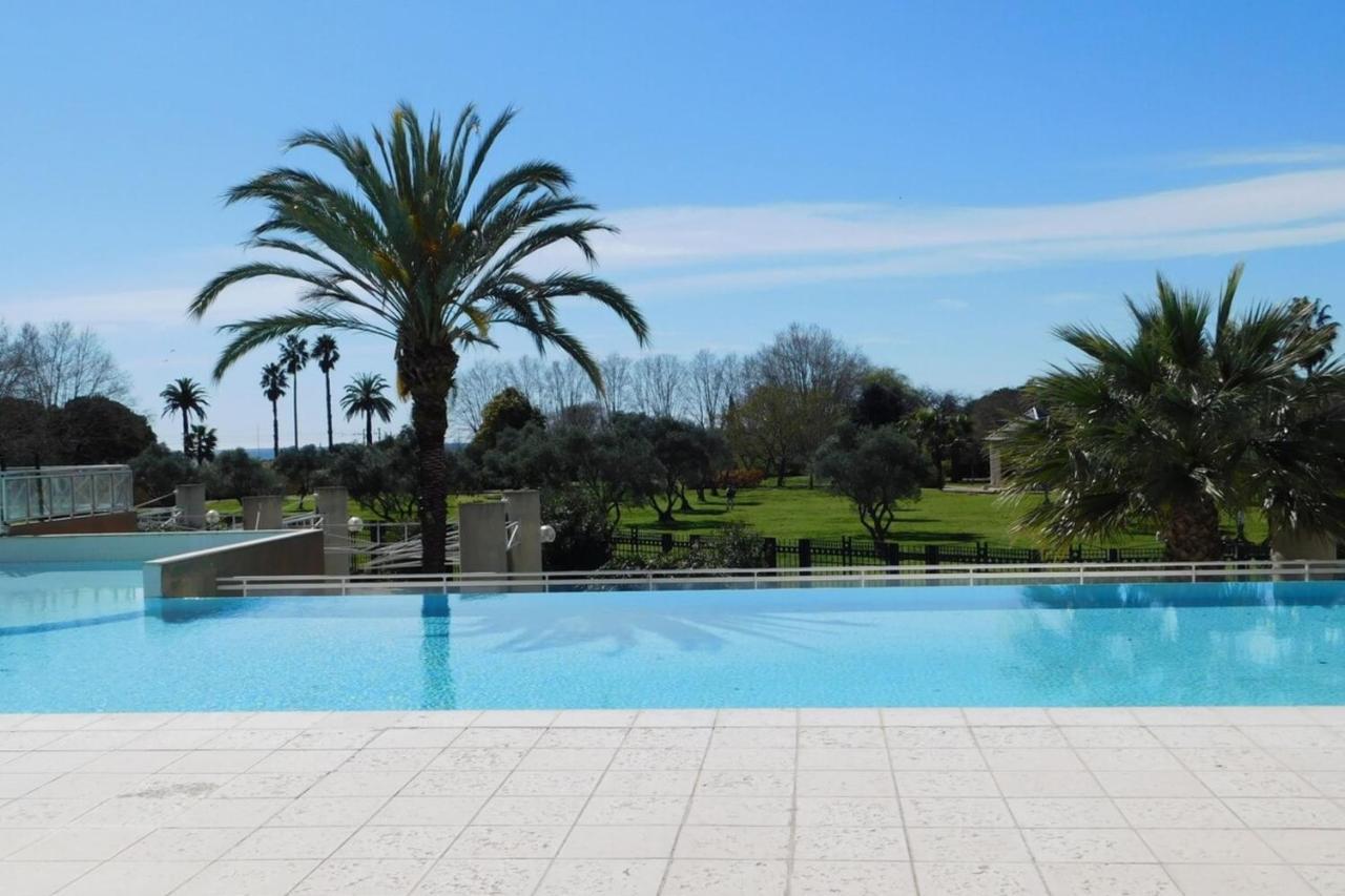 Ferienwohnung "T2 "Antibes Les Pins 3" Air Conditionned Sea View With Parking And Pool" Exterior foto